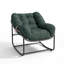 Fauteuil à bascule Papasan d'extérieur avec coussin moelleux, chaise berçante en osier en forme d'œuf pour terrasse, véranda, jardin, structure renforcée résistante aux intempéries-1514611707