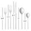 Linea Cutlery Set 5 Pcs Linea Ice Oro Nero Black-124212226