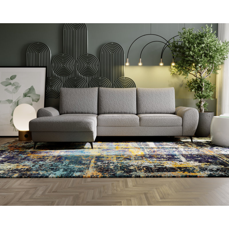 Tehmeena 3 Seater Sofa Bed, Grey