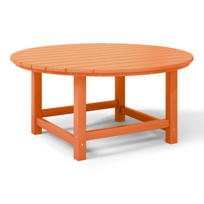 Table basse ronde en polyester Adirondack de 38 po Laguna