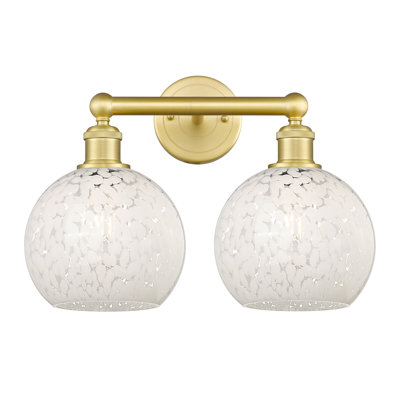 Éclairage pour meuble-lavabo à intensité variable 2 lumières Aakif