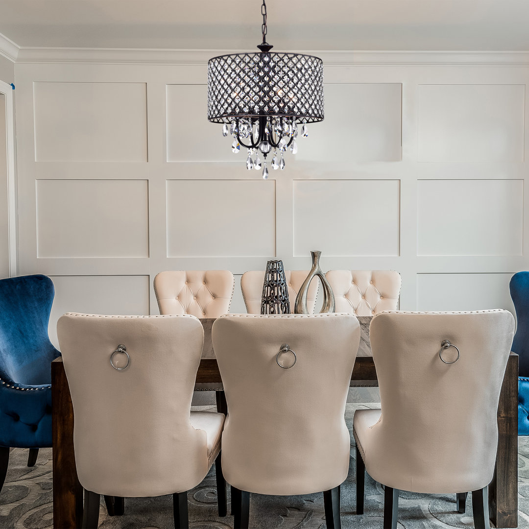 Ivonna 4 - Light Dimmable Drum Chandelier Etta Avenue™ 