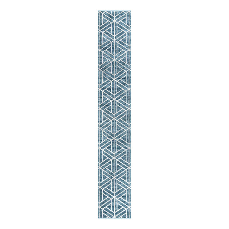 Nucla Geometric Indoor Rug, Runner 2'7" x 16'5"