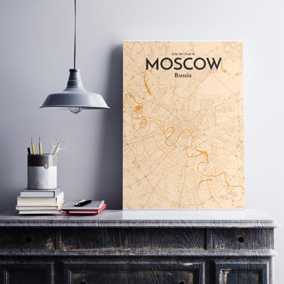 «Moscow City Map», impression