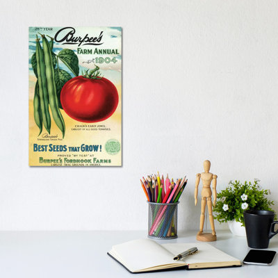 Seed Catalog from the Andersen Horticultural Library by Piddix - Wrapped Canvas Art Prints
