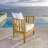 Westminster Teak 4 - Person Patio Conversation Set with Sunbrella® Cushions