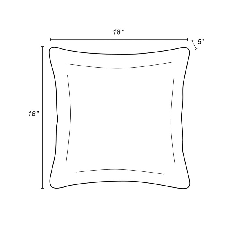 Ensemble de 2 coussins décoratifs d'extérieur / d'intérieur avec inserts avec fermeture à glissière, 18 po x 26 po imperméables, décoratifs, résistants à la décoloration pour canapé, canapé