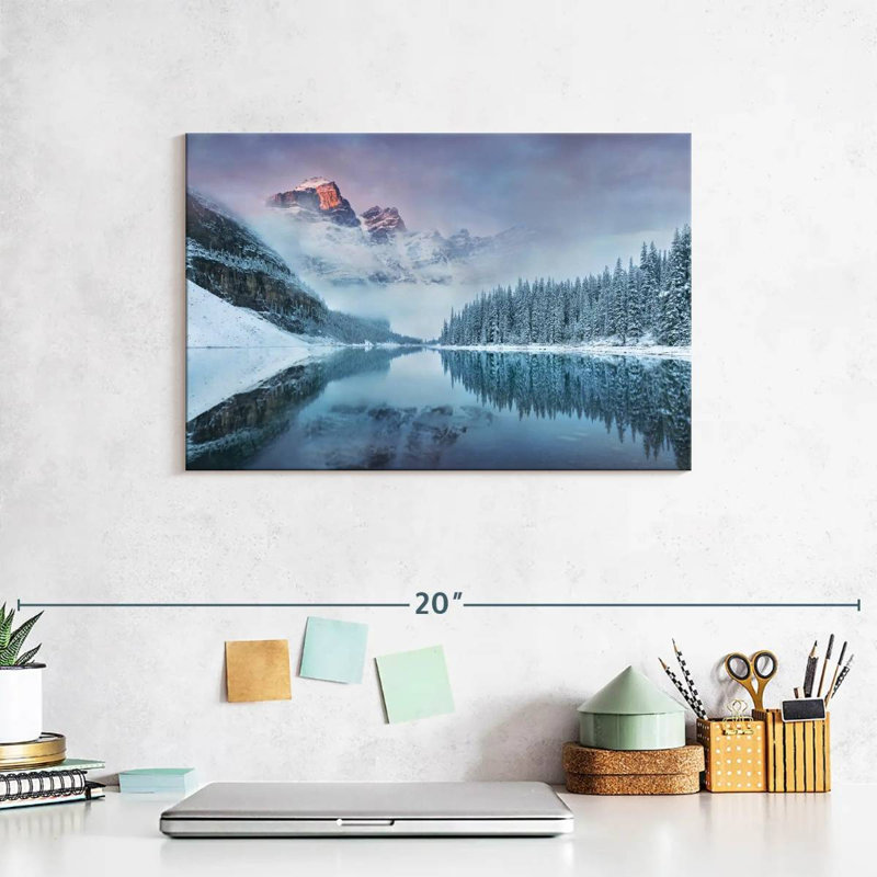 Alvord Wispy Snow Mountain, H 8 po x l 12 po