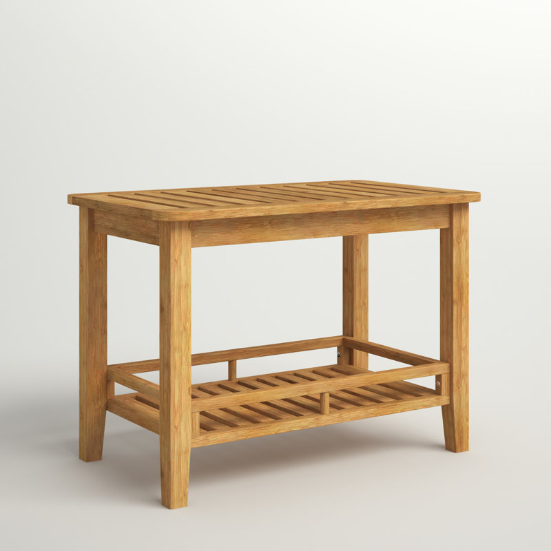 Solid Wood Bathroom Shelves
