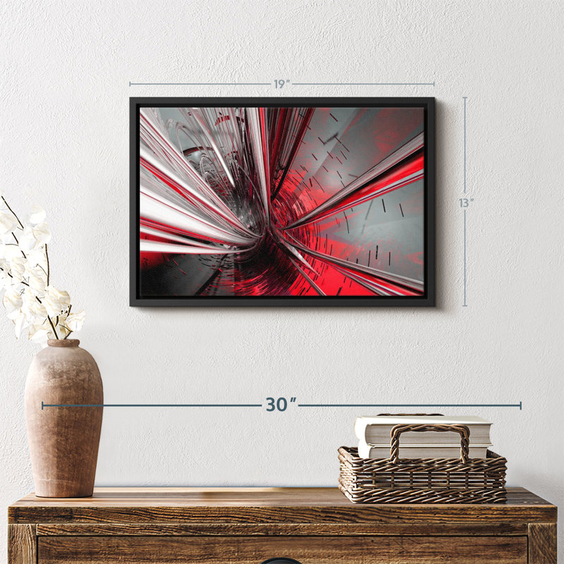Abstract " Deep Fractal Abstract ", 19" H x 13" W