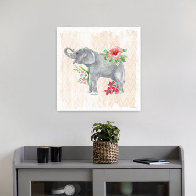 Éléphant de la jungle, art tropical