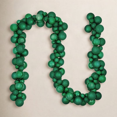6' Shatterproof Ball Christmas Garland