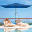 Parasol de patio rectangulaire 8 x 10 pi - UPF 50+, parasol d'extérieur robuste-2051840433