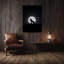 «Coyote Howling at the Moon», art sur toile - Texas Night Sky Wall Decor - Western rustic print-45336909