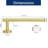 11.22'' 1 Towel Bar-102236774-102236780