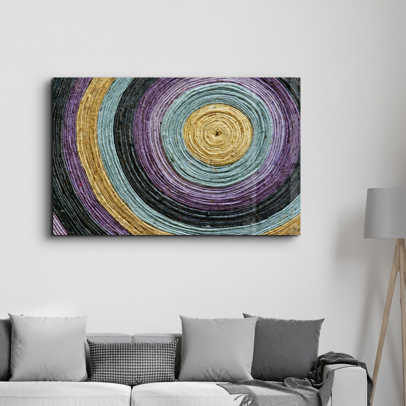 Decorative Tempered Glass Painting
