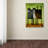 Wrapped Canvas Wall Art - Daniel Patrick Kessler 'Double Trouble' Wall Art for Living Room, Bedroom, or Office Décor - 35x47-24035280