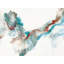 Teal Expressions One Print by Carla White-65802045-65802043