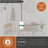 Merci 1 - Light Oil Rubbed Bronze LED Single Pendant-1723836857