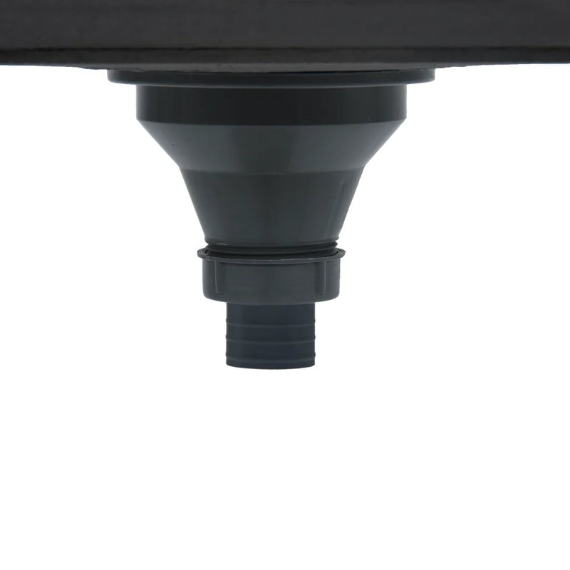 Belfry Kitchen ArAgon 440mm W Steel Flush Kitchen Sink, Chrome