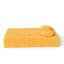 Canapés pliants compacts, matelas en mousse, design moderne pour petits espaces, jaune