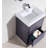 Royka 23.63'' Single Bathroom Vanity with Acrylic Top-33258875-119329373