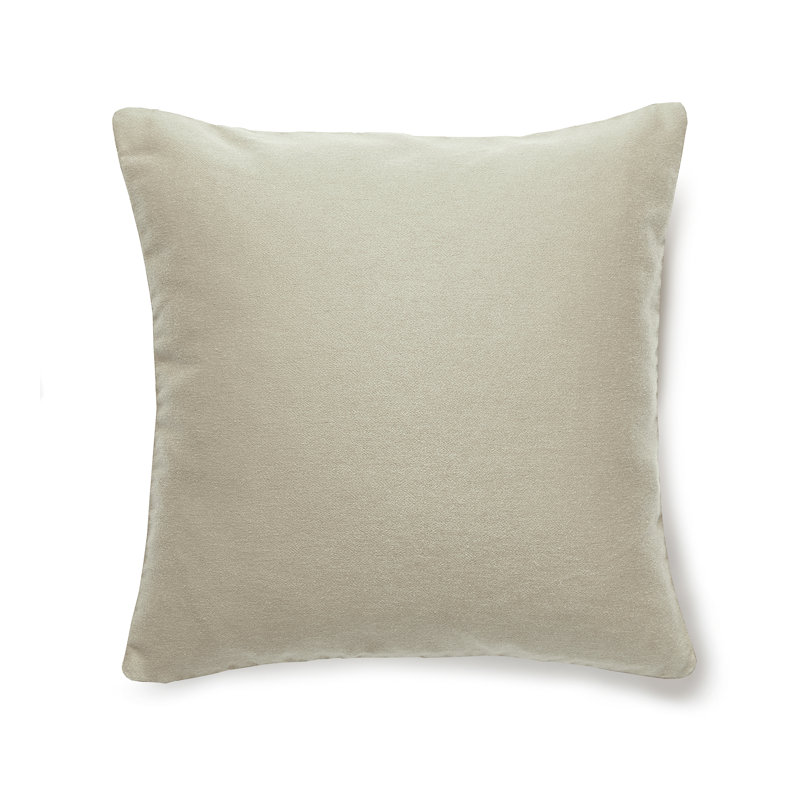 Trio - Performance Square Pillow Cover & Insert, Eggshell
