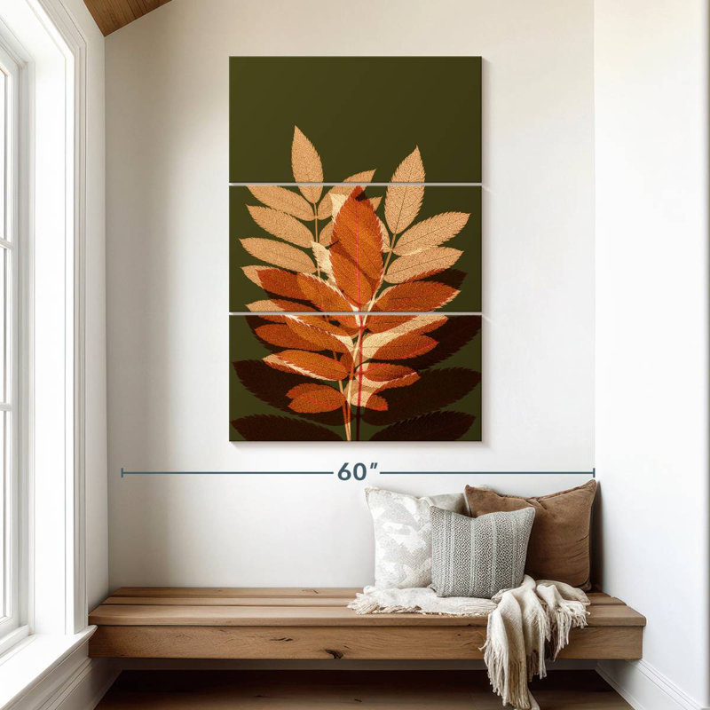 Harnek Fall Leaves II, H 50 po x l 32 po