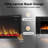 Recessed And Wall Mounted Electric Fireplace-837301530