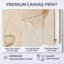 Décoration murale contemporaine beige Soft Line Feminine Form II - Beige-1624595094-1624595089