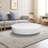 Premium round marble coffee table-104391566