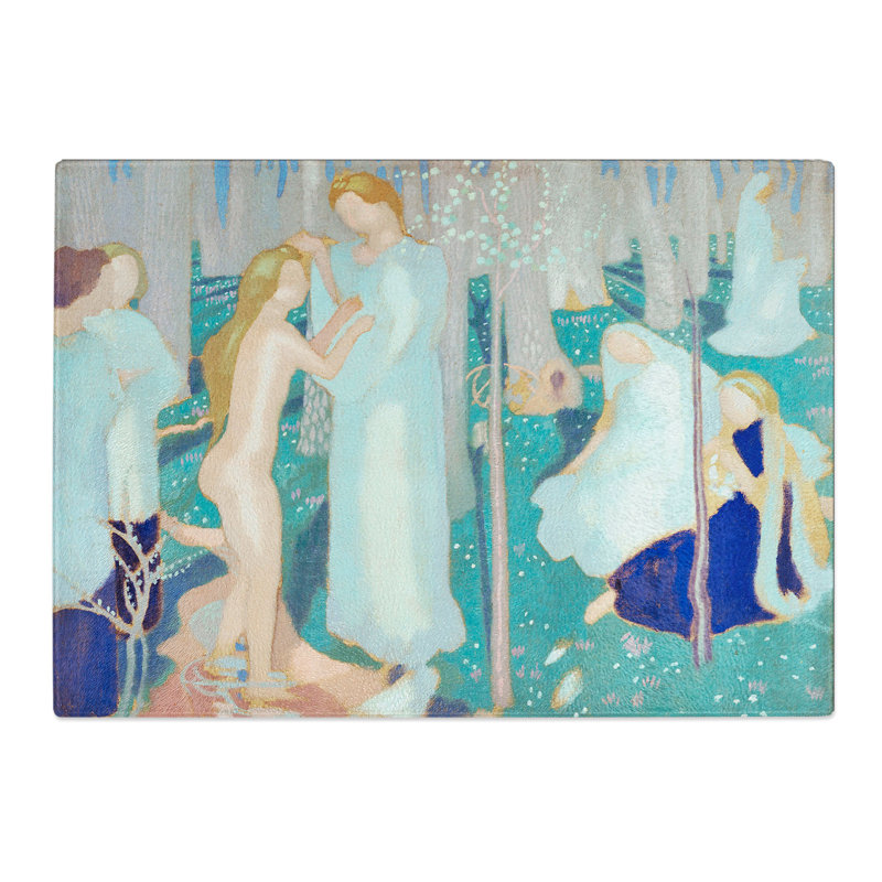 Springtime by Maurice Denis Chopping Board, 0.4cm H x 20cm W x 28.5cm L
