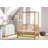 Chamelle 63.5'' Antique Gold Traditional Floor Lamp