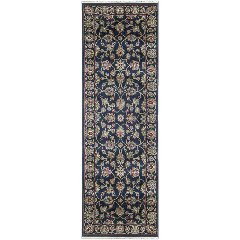 Crown Wool Oriental Area Rug, Rectangle 3'10" x 5'10"