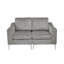 Canapé modulaire 2 places (gris)-354114775