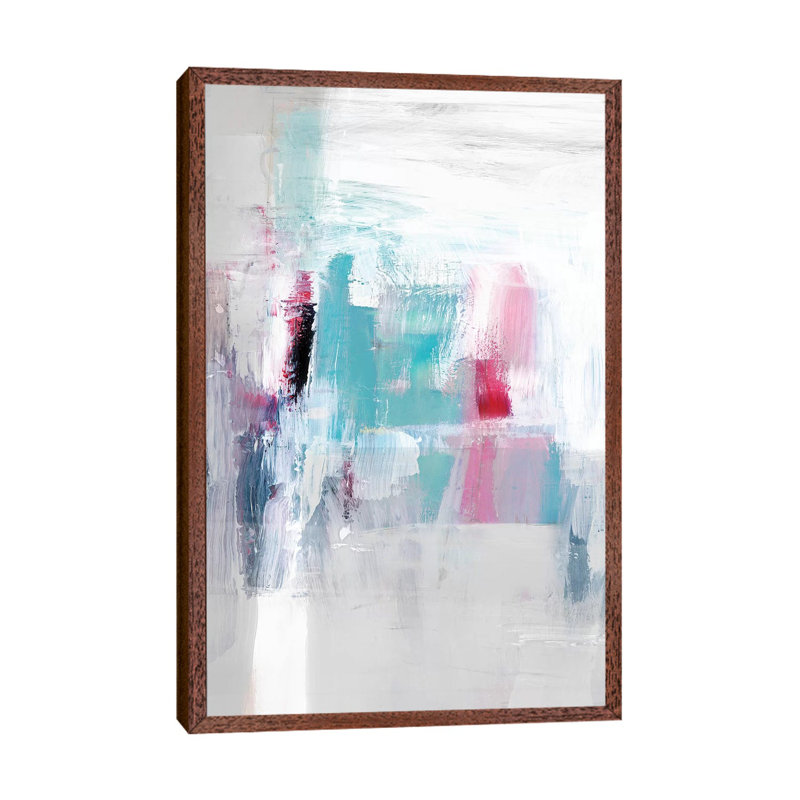 Daydreaming II 1 Piece Painting on Canvas, 66.04 cm H x 45.72 cm W, Classic Brown Wood Framed