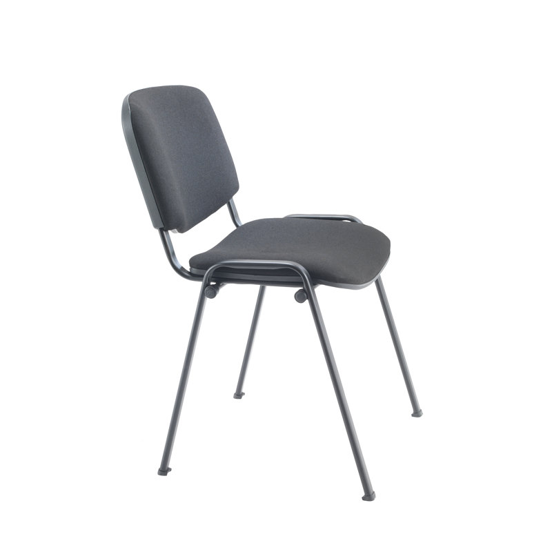 Nanami Waiting Room Chair, Black, Charcoal Pyra