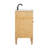 Rivers 18'' Single Bathroom Vanity with Marble Top-1204500731