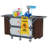 Janitorial Cart with 4 Cabinet