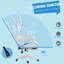 Vinsetto Gaming Chair Rabbit Ears Footrest-1596226697