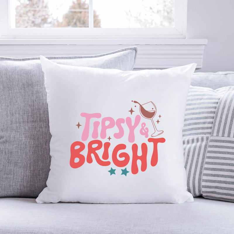 Christmas-05_3 Reversible Throw Pillow, 14" x 14"