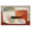 «Rust Forms IV», reproduction d'art acrylique encadrée par Art Remedy, cadre argenté, 24 x 16-804862324-805191969