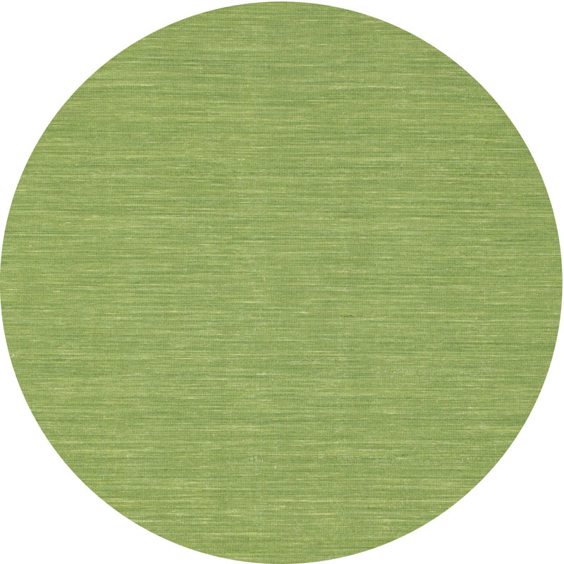 Tapis de zone vert contemporaine, Rectangle 5 pi x 7 pi
