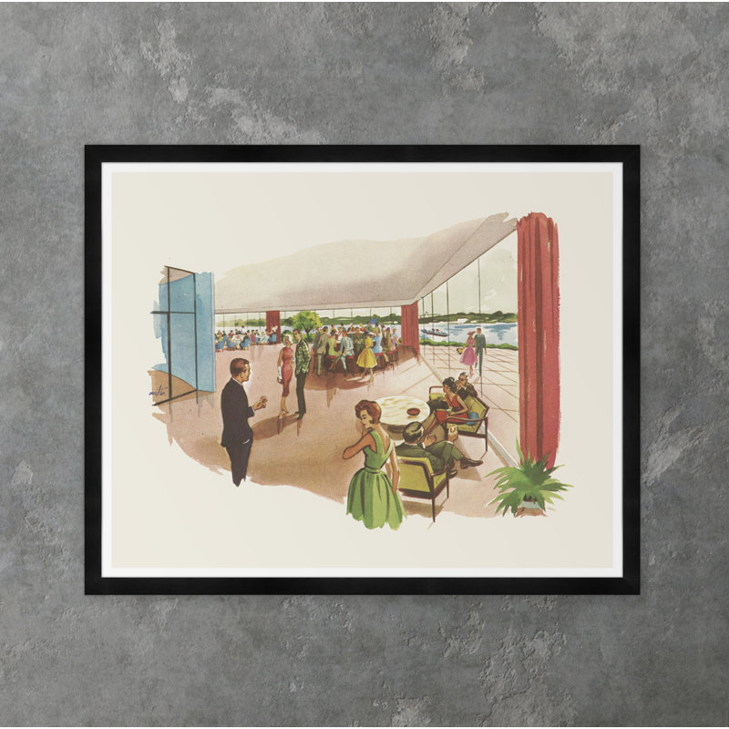 Lounge Lounging - reproduction de cadre photo