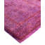 Overdyed Hand-Knotted Wool Modern-Contemporary Purple Runner 2' 6" x 11' 6"