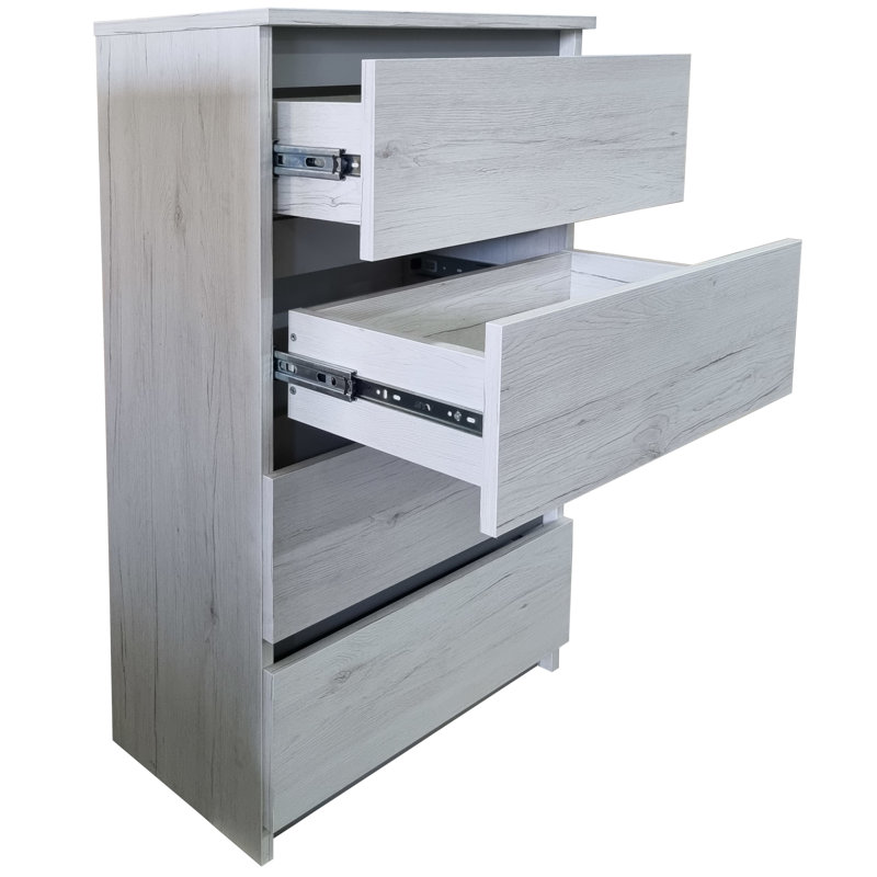 Anurima 60cm W 4 - Drawer Chest of Drawers