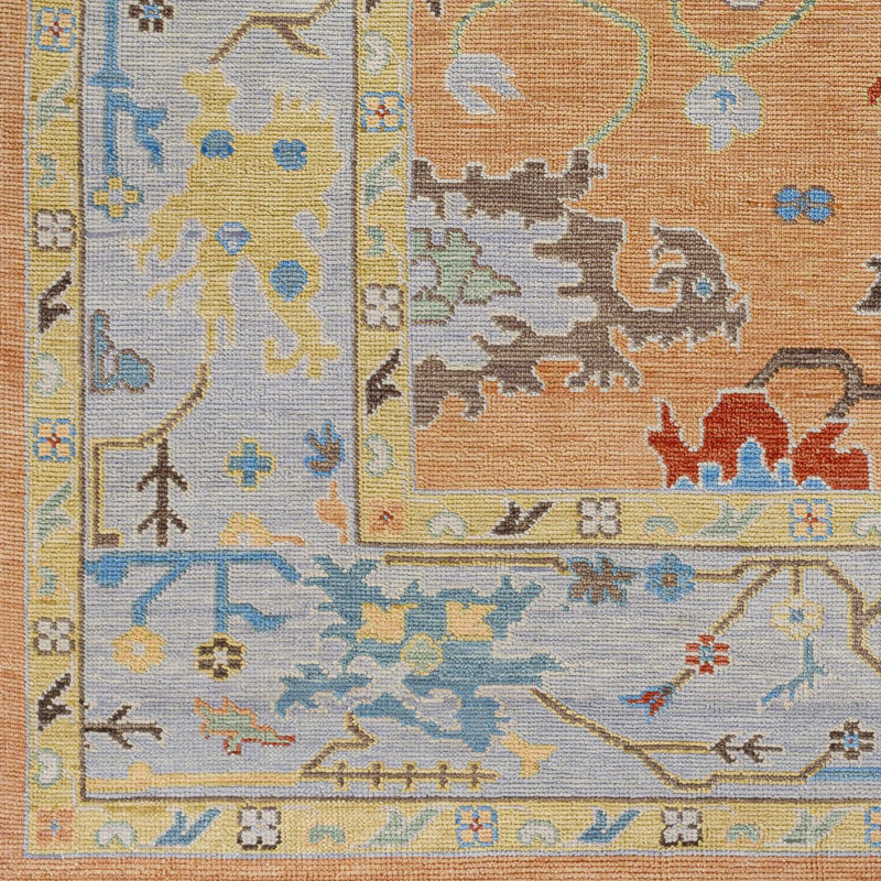 Sumela Wool Oriental Area Rug, Rectangle 2' x 3'