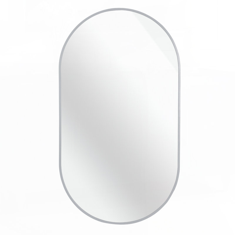 Miroir ovale, Argent