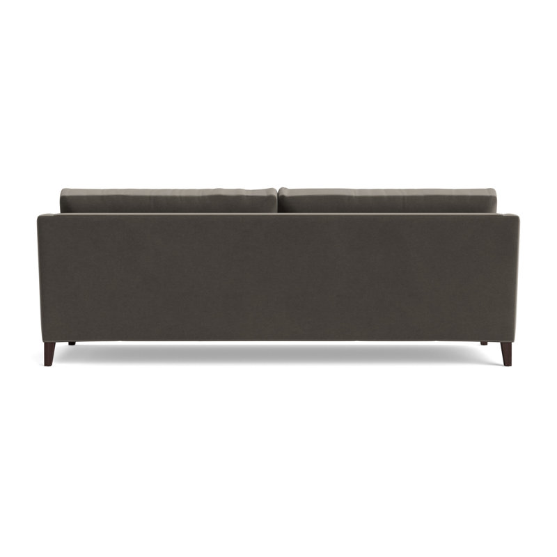 Gigi No Skirt 95 Sofa, Java, Performance Velvet - Graphite