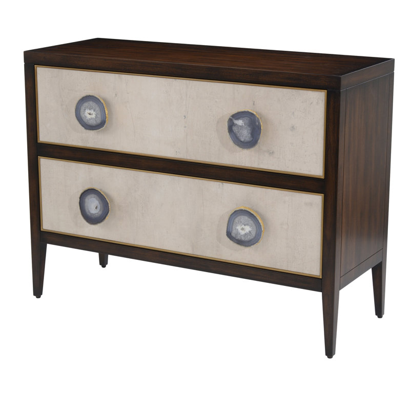 Commode décorative 2 tiroirs Palma